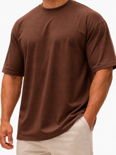 Camiseta Oversized Lisa Streetwear - Marrom