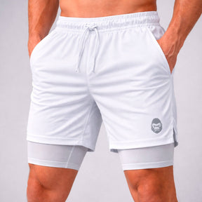 🔥 Leve 3 Pague 2 - Short DryFit Masculino com Compressão Bolso Interno