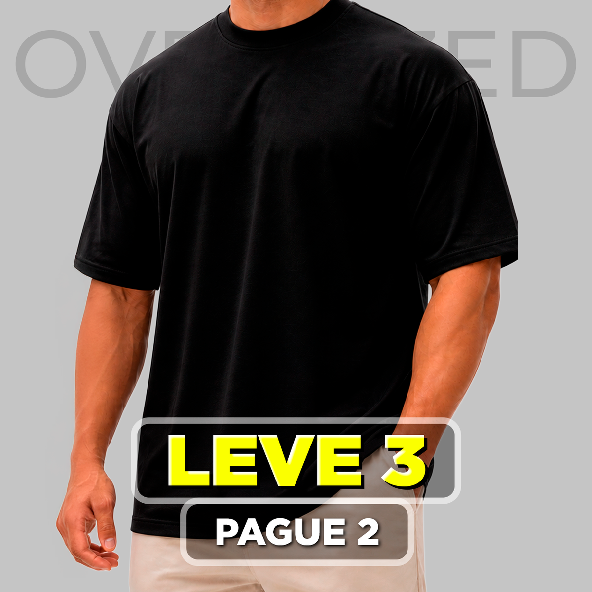 Leve 3 Pague 2 - Camiseta Oversized Lisa Streetwear